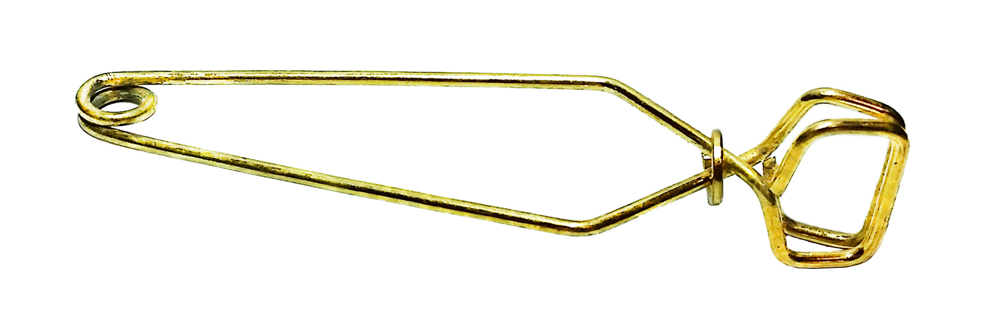 Clamp for holding Test Tube , Size 5 in. Brass, Standard Grips