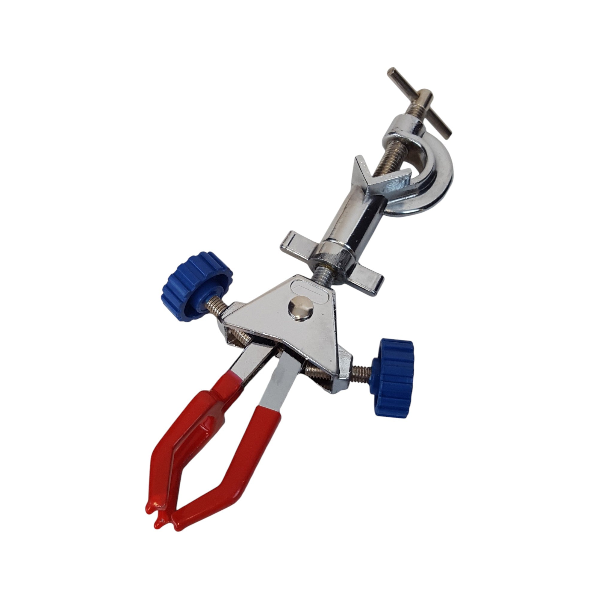 Clamp - Universal Clamp, Three Prongs with Coated Jaws.
