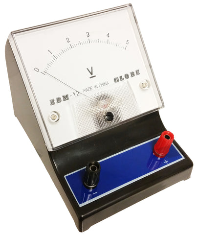Analog Voltmeter, 0V to 5V; DC by Go Science Crazy
