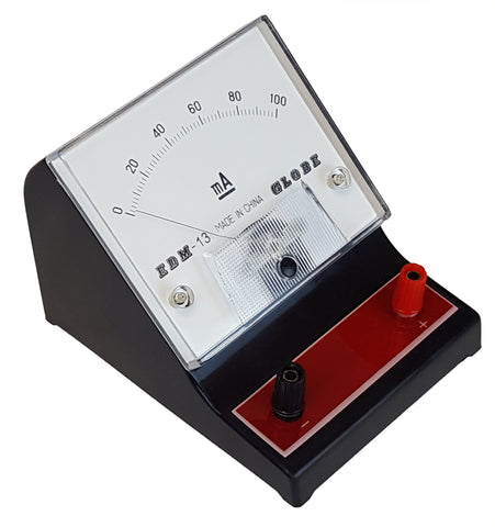 Analog Ammeter, 0mA to 100mA; DC; Case of 40 by Go Science Crazy