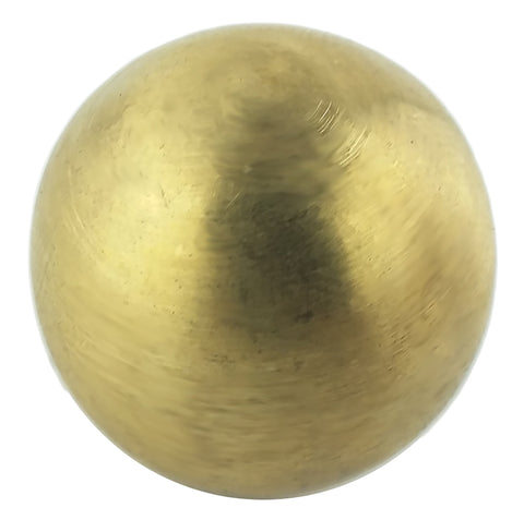 Brass Physics Balls, 25mm (1 in.), Solid, Pack of 10 by Go Science Crazy