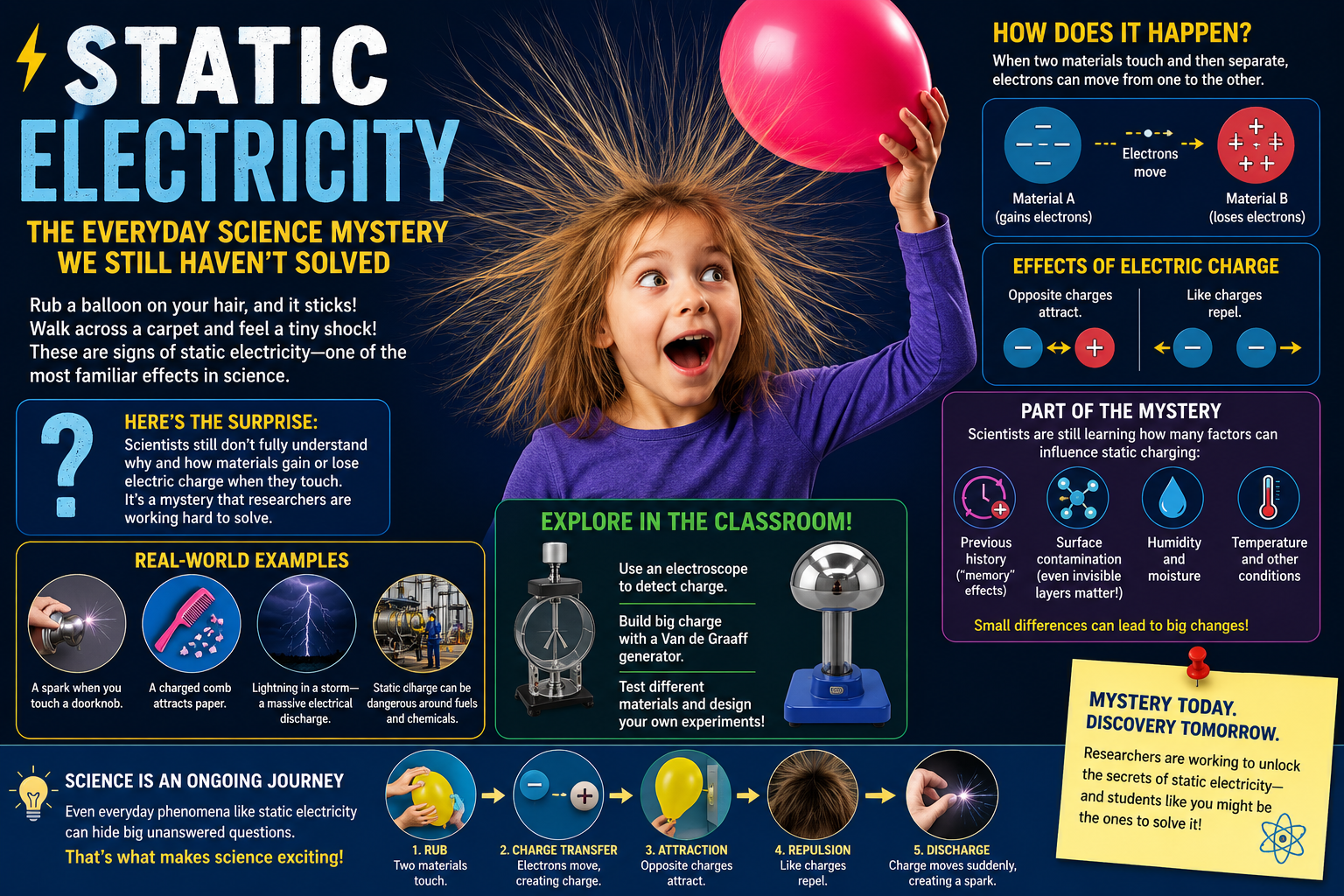 Static Electricity: The Everyday Science Mystery We Still Haven't Solved