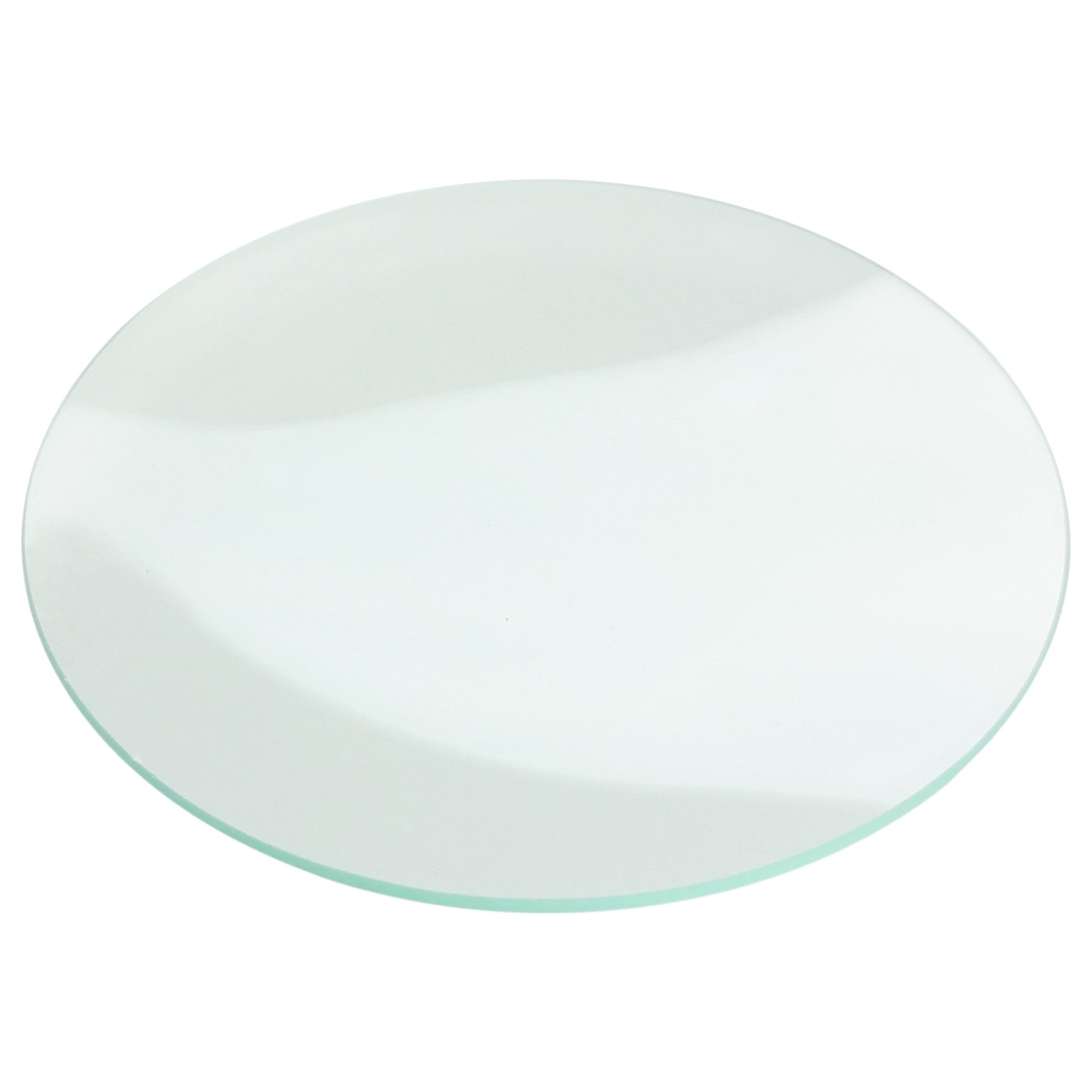 Cover Glass with Fire-Polished Edge, 115mm Diameter.  Made from borosilicate glass.  Pack of 10