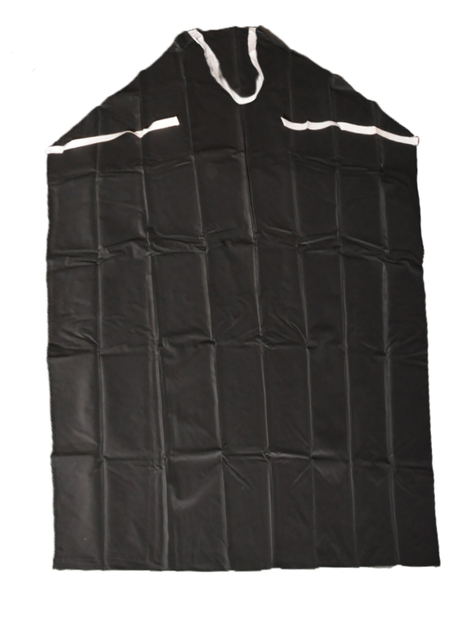 Apron, Rubberized Cloth 27 inches width x 42 inches length.