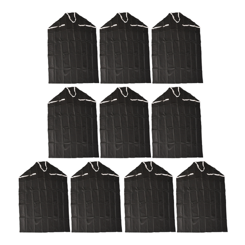 GSC International 12760-10 Rubberized Cloth Aprons. Pack of 10 Aprons.