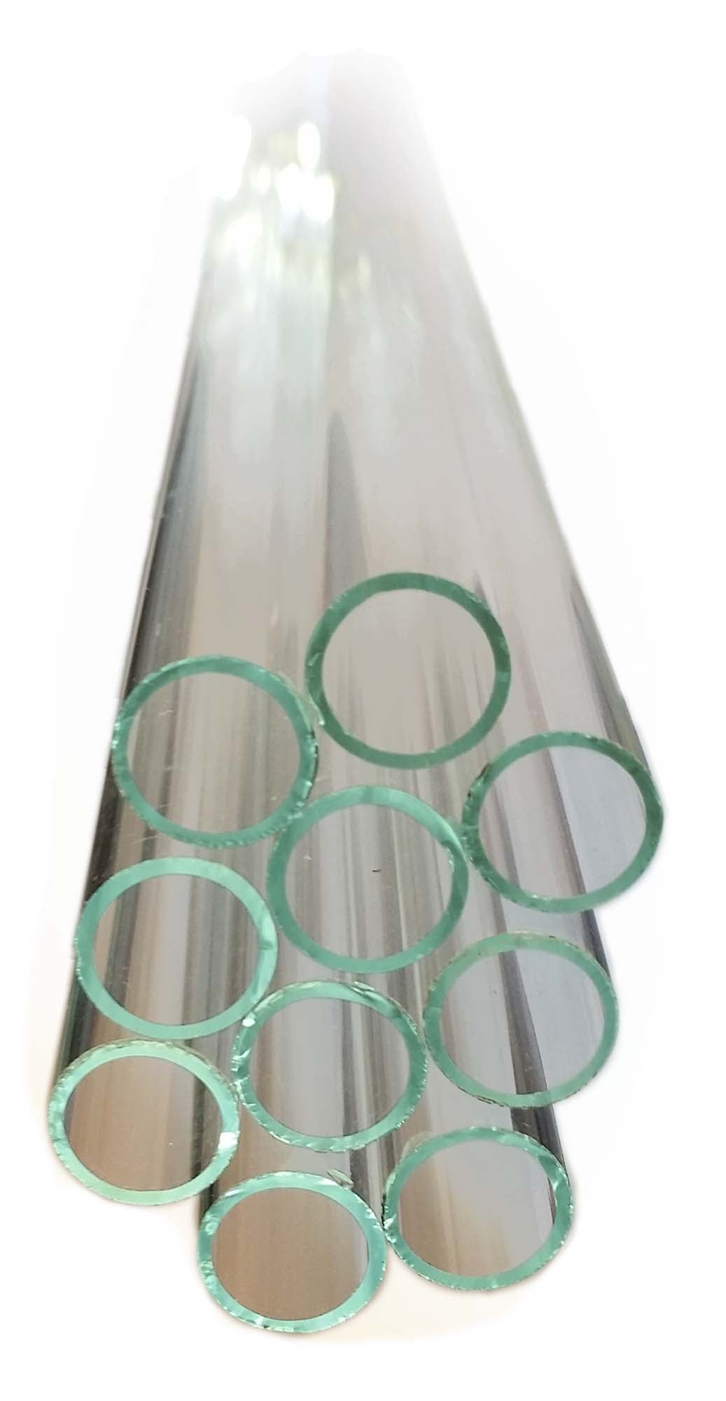 Flint Glass Tubing 12mm Outer Diameter x 24 inches or 610mm length