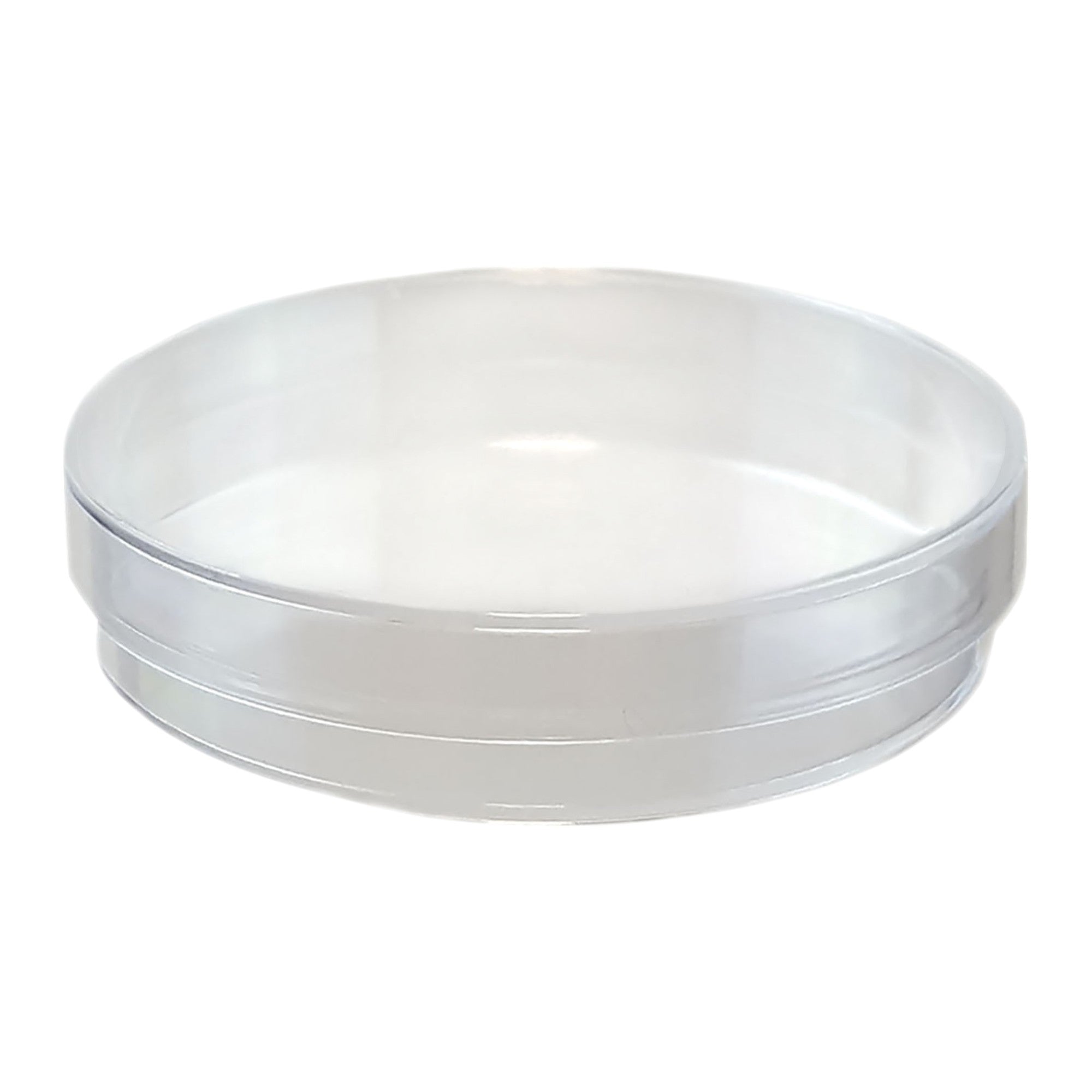 Petri Dish, Polystyrene, 50mm diameter x 15mm height. Case 200.