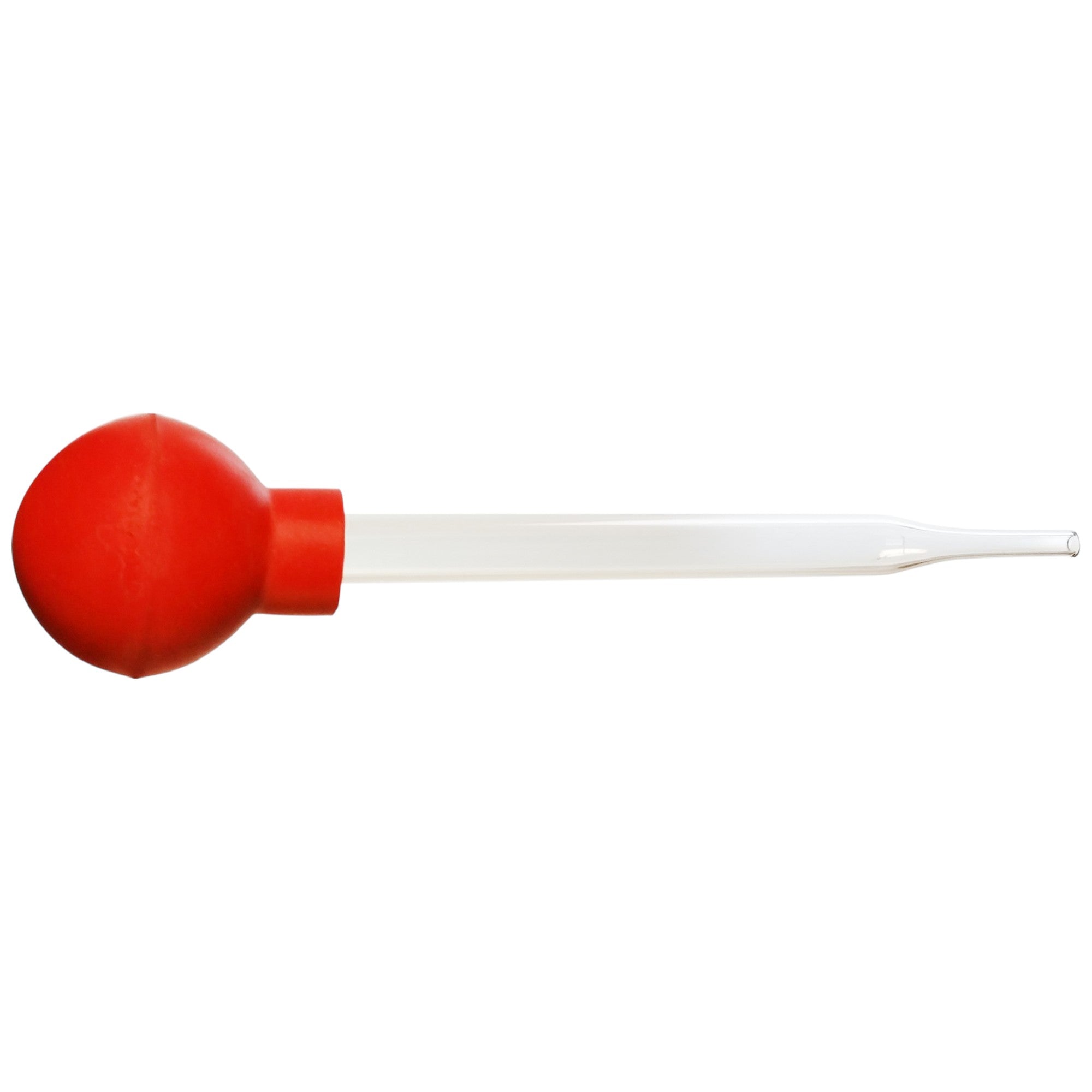 Dropping Pipettes Glass with Rubber Bulbs, 4 inches length, 5ml capacity. Pack of 12.