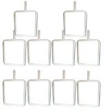 Convection of Liquids, Glass Square Demonstration for Physical Science. Pack of 10.