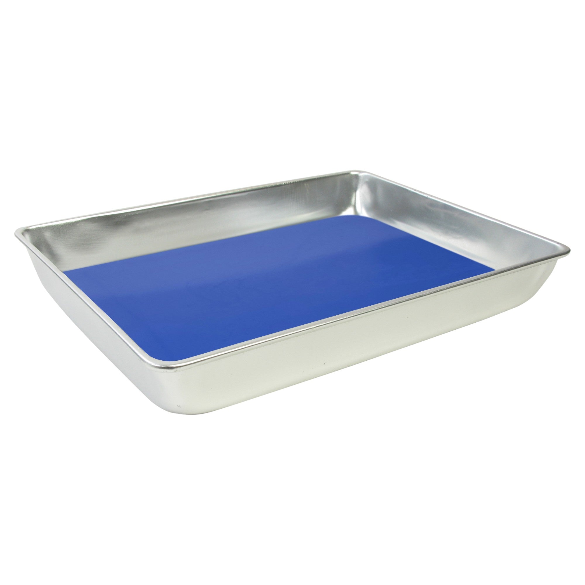 Dissecting Pan Aluminum With Plastisol Dissecting Pad. Size 13x9x2"
