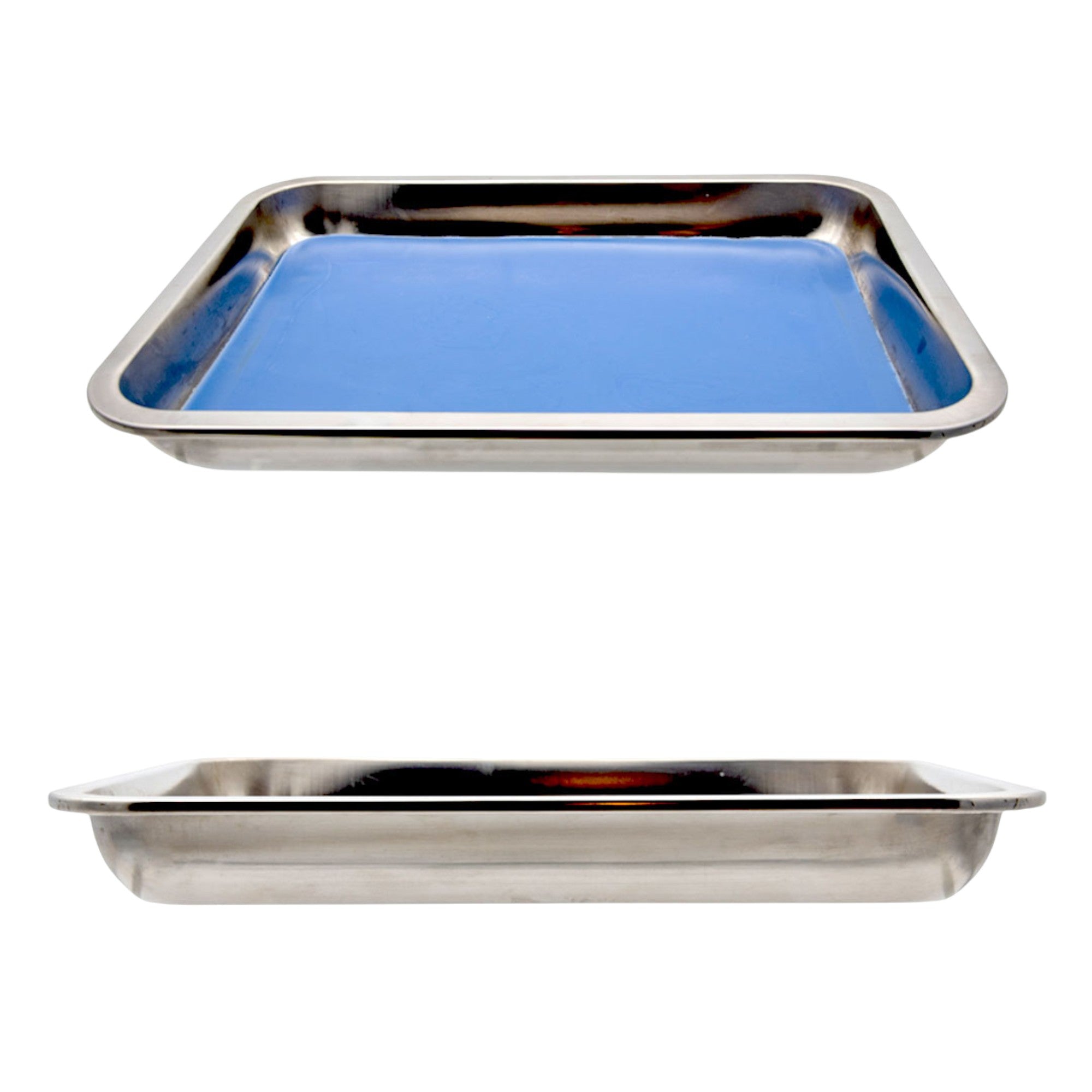 Dissecting Pan Stainless Steel With Plastisol Pad. Size 11x7.5x1.5"