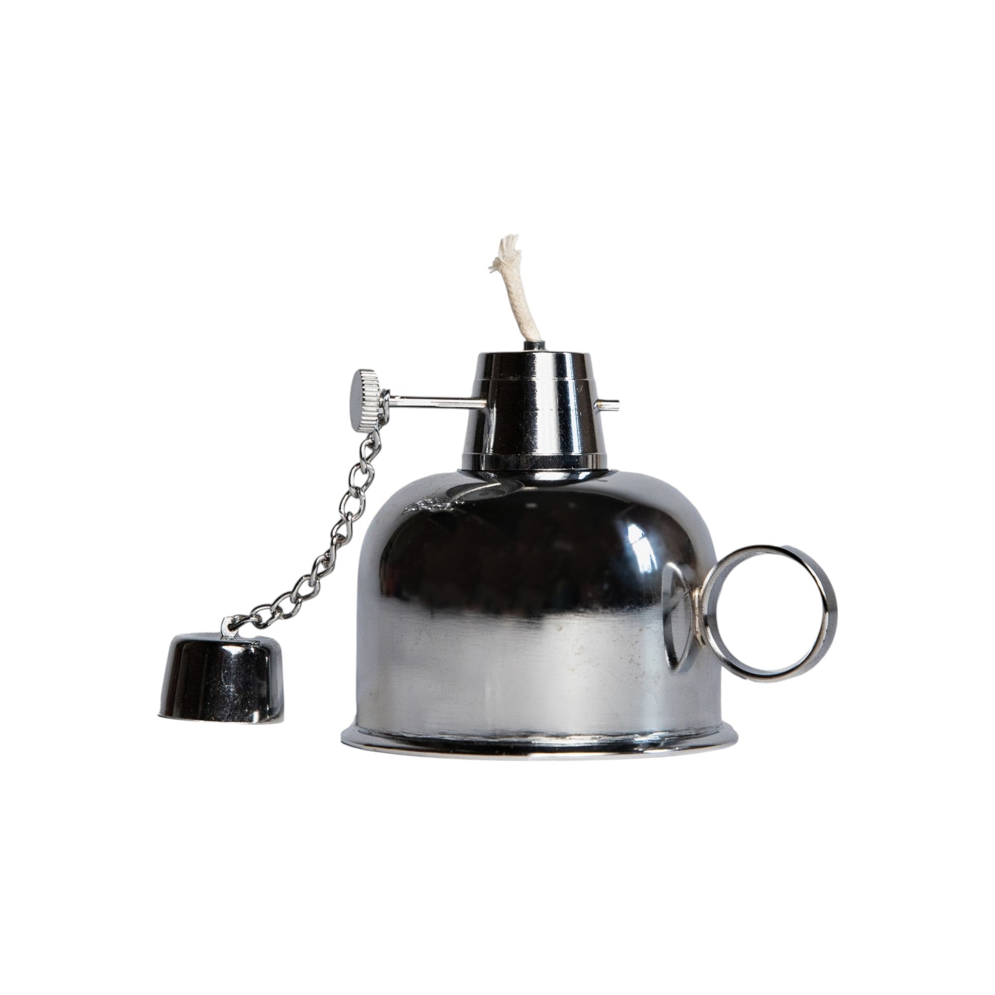Burner, Alcohol with All Metal 150ml Canister and Cloth Wick