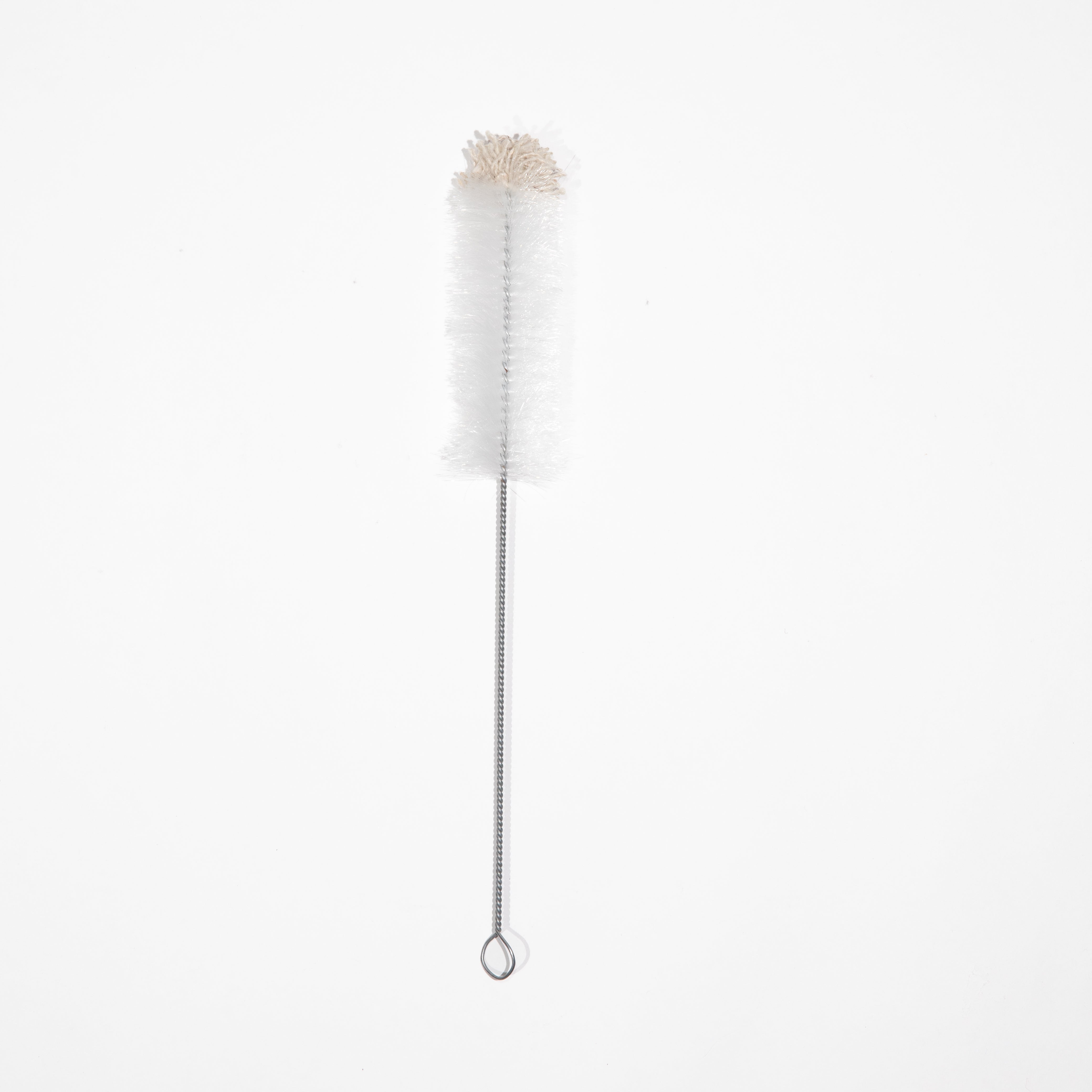Brush, Test Tube, with Nylon Bristles and Galvanized Metal Handle, 35x175x280mm.  Pack 12.