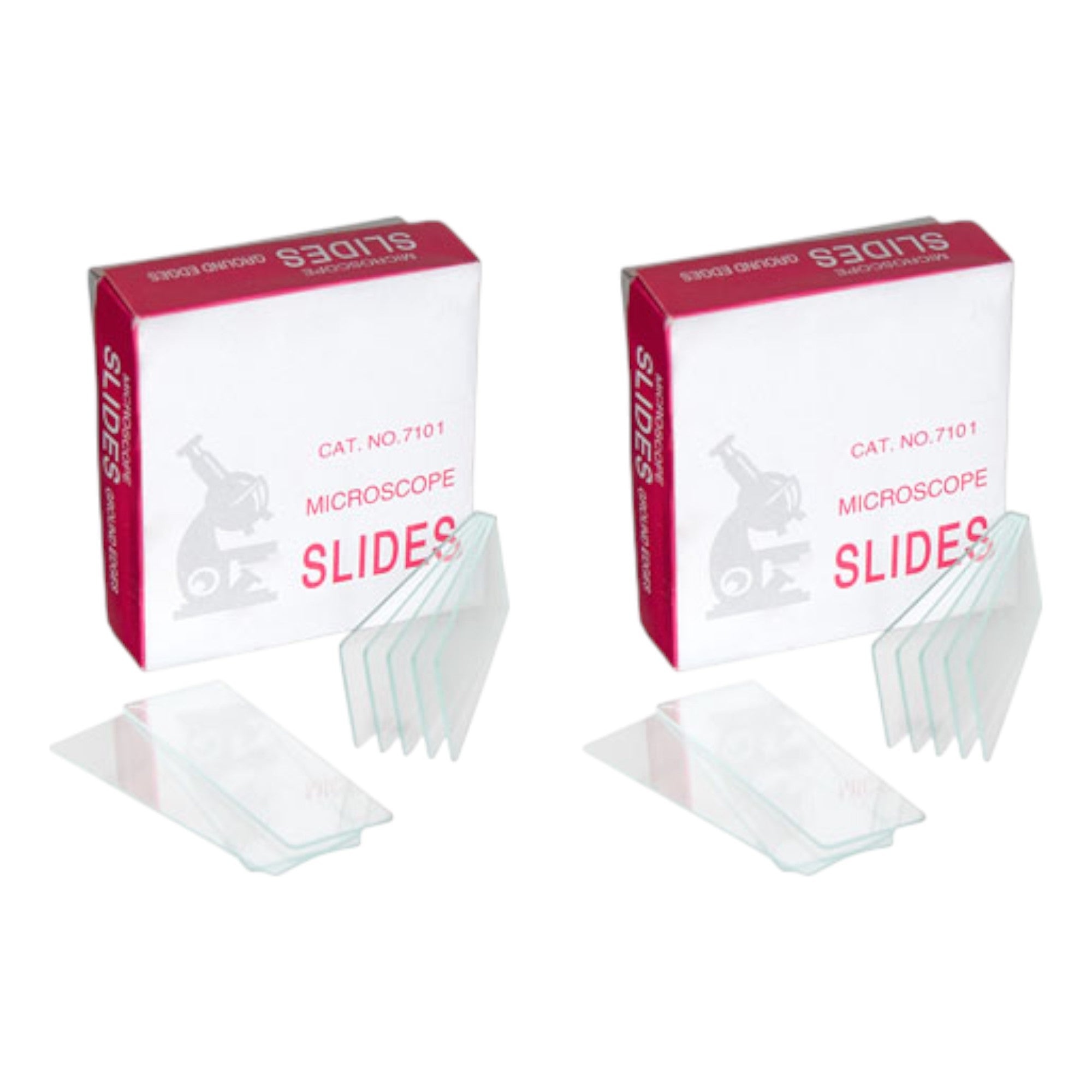 Microscope Slides, Glass, Size 75mm x 25mm. Case of 25 gross.