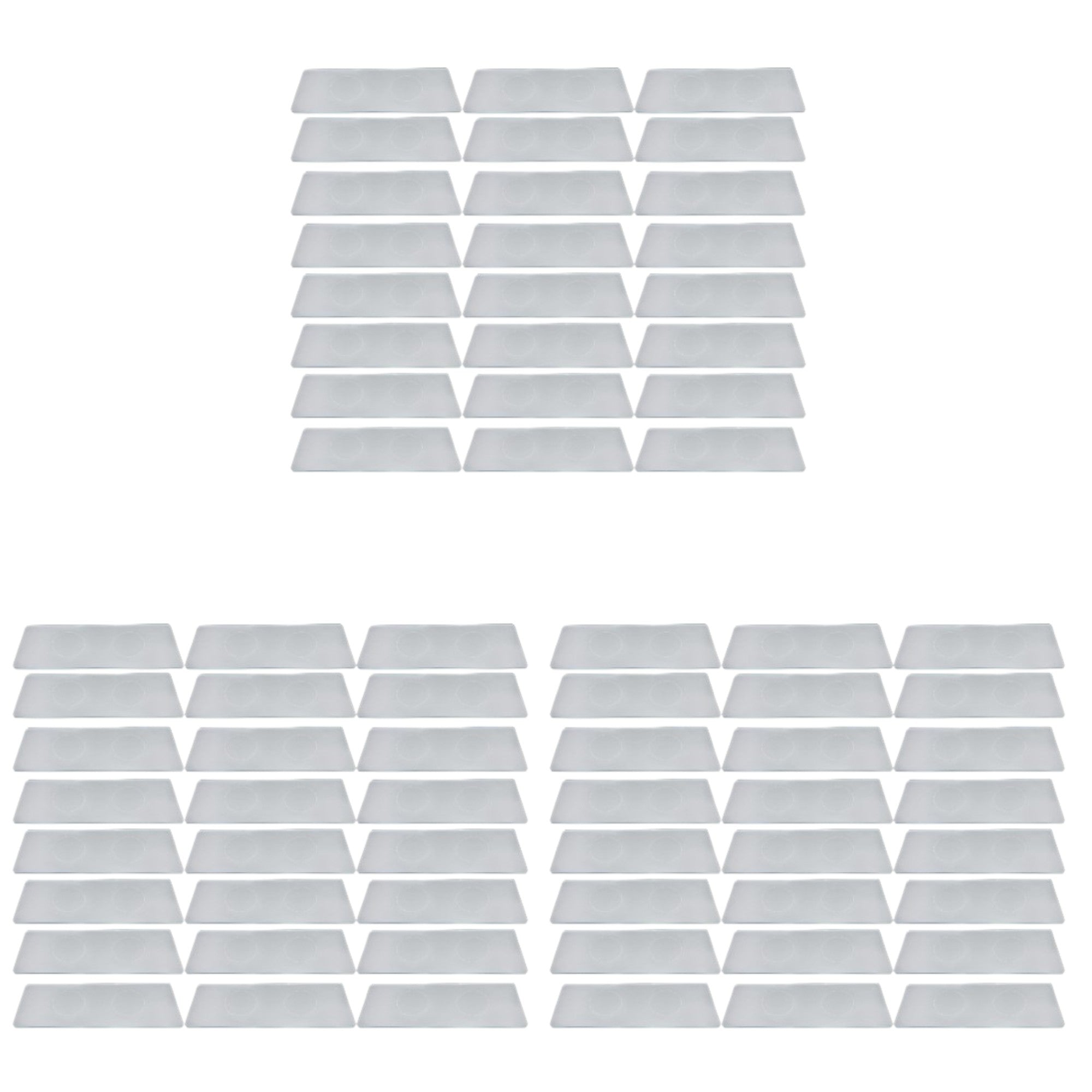Microscope Slides, Double Cavity, Glass with Beveled Edges.  Pack of 72 each.