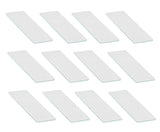 Microscope Slides, Glass, Size 75mm x 25mm. Pack of 12 Slides.