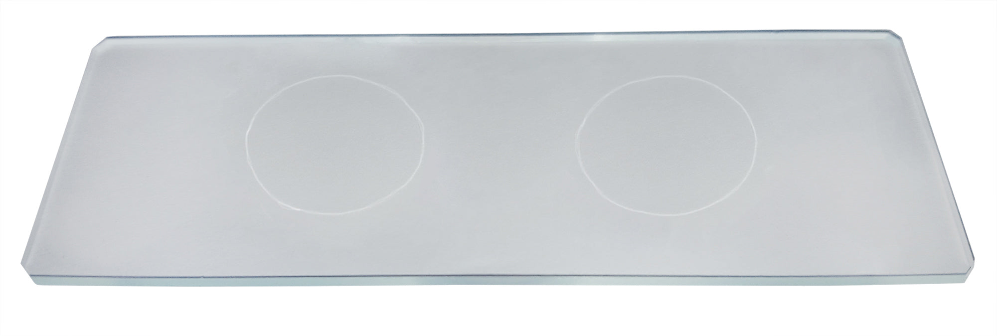 Microscope Slides, Double Cavity, Glass with Beveled Edges.  Pack of 144 each.