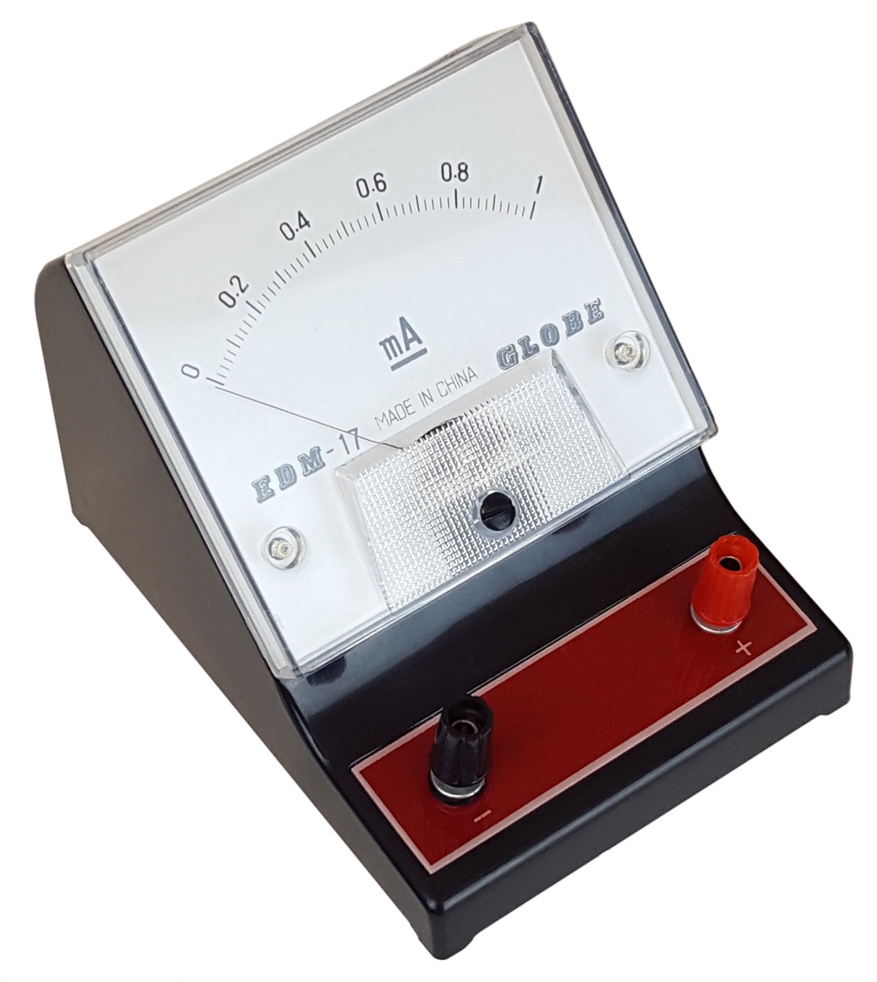 Ammeter, Analog, 0mA to 1mA; DC.