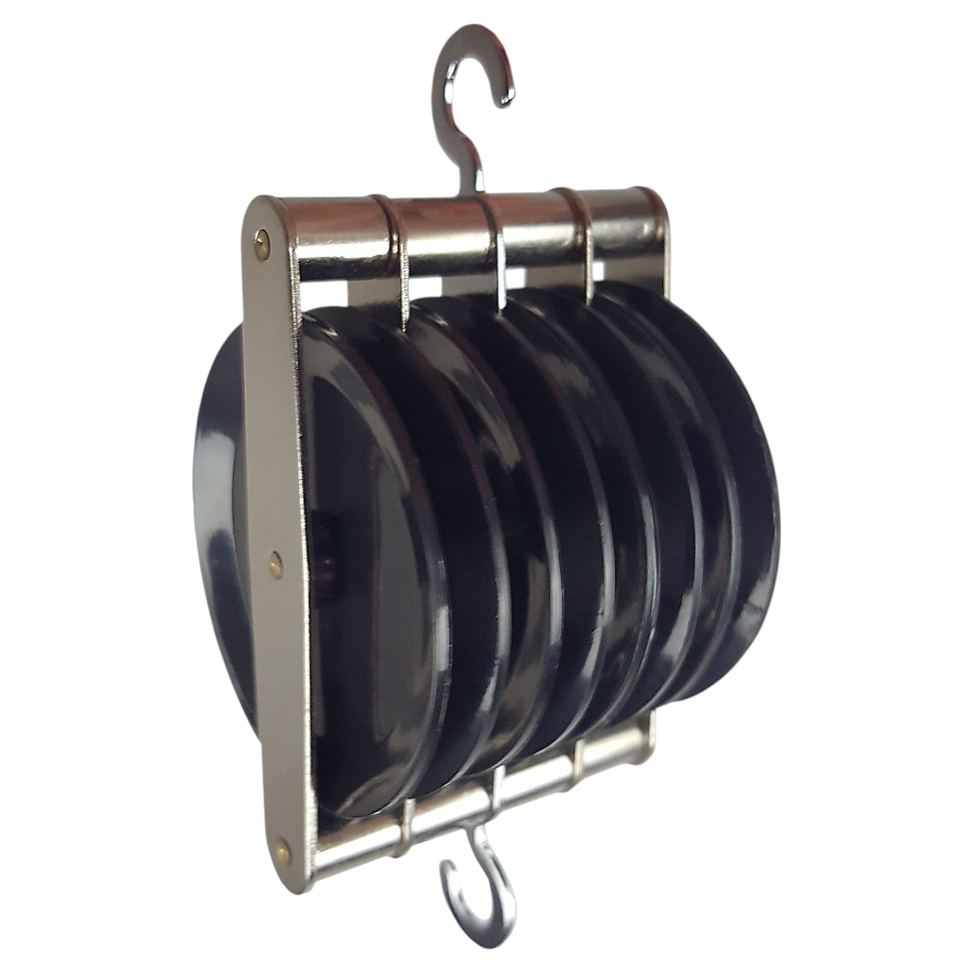 Pulley, Quadruple Parallel Plastic, Pack of 15