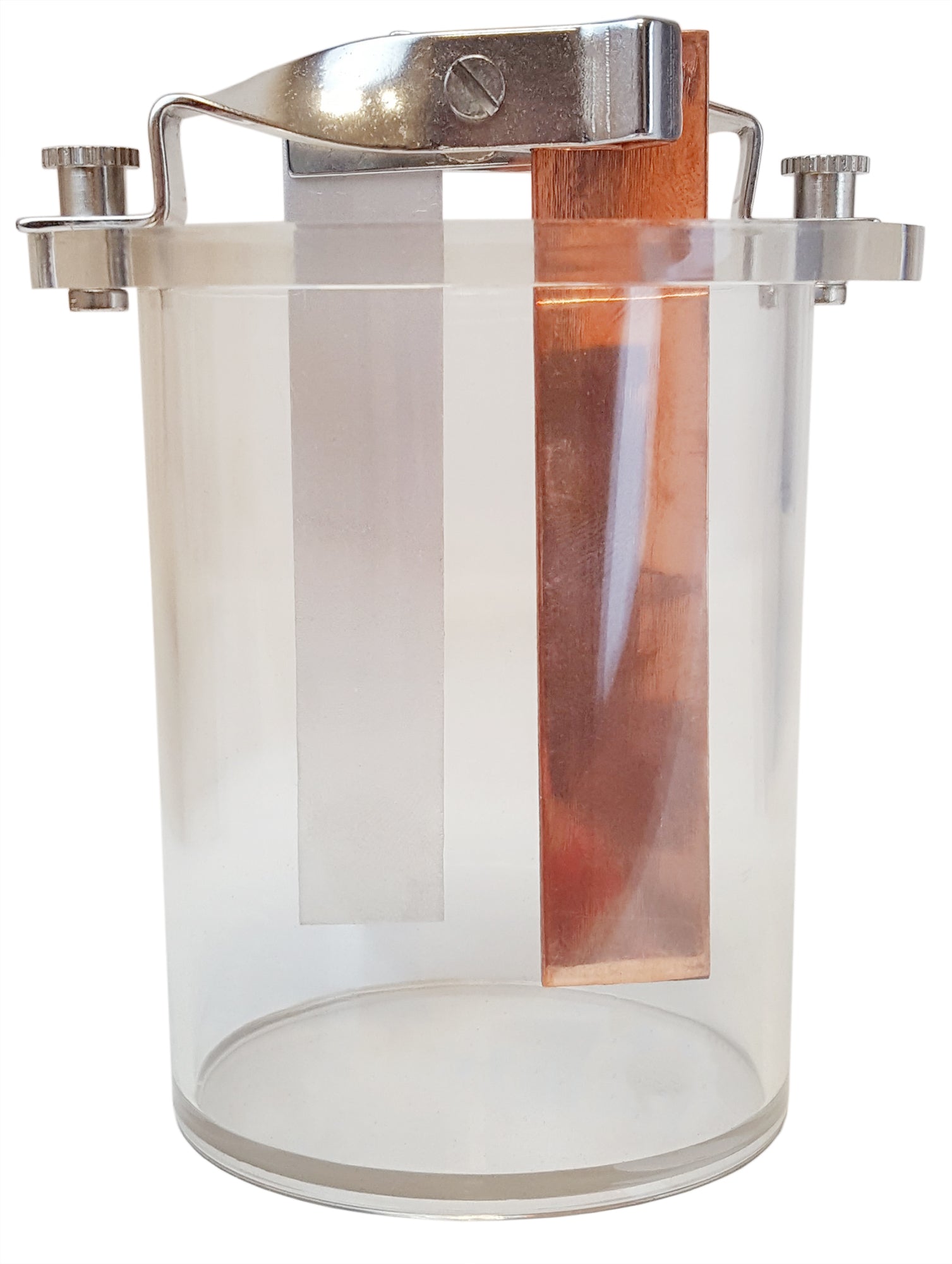 Voltaic Cell with Two Electrodes for Electro-Chemical Experiments