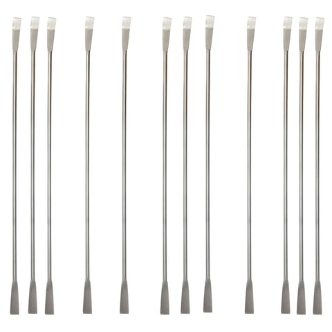 Spatula and Spoon Tool, Semi-Micro, 22cm Long, Pack of 12 by Go Science Crazy