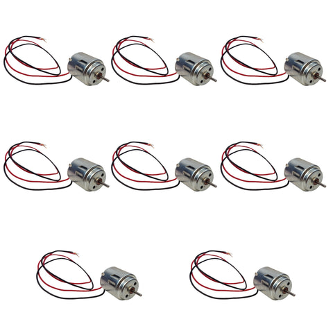 DC Motor 1.5 - 3 volts. Pack of 10.