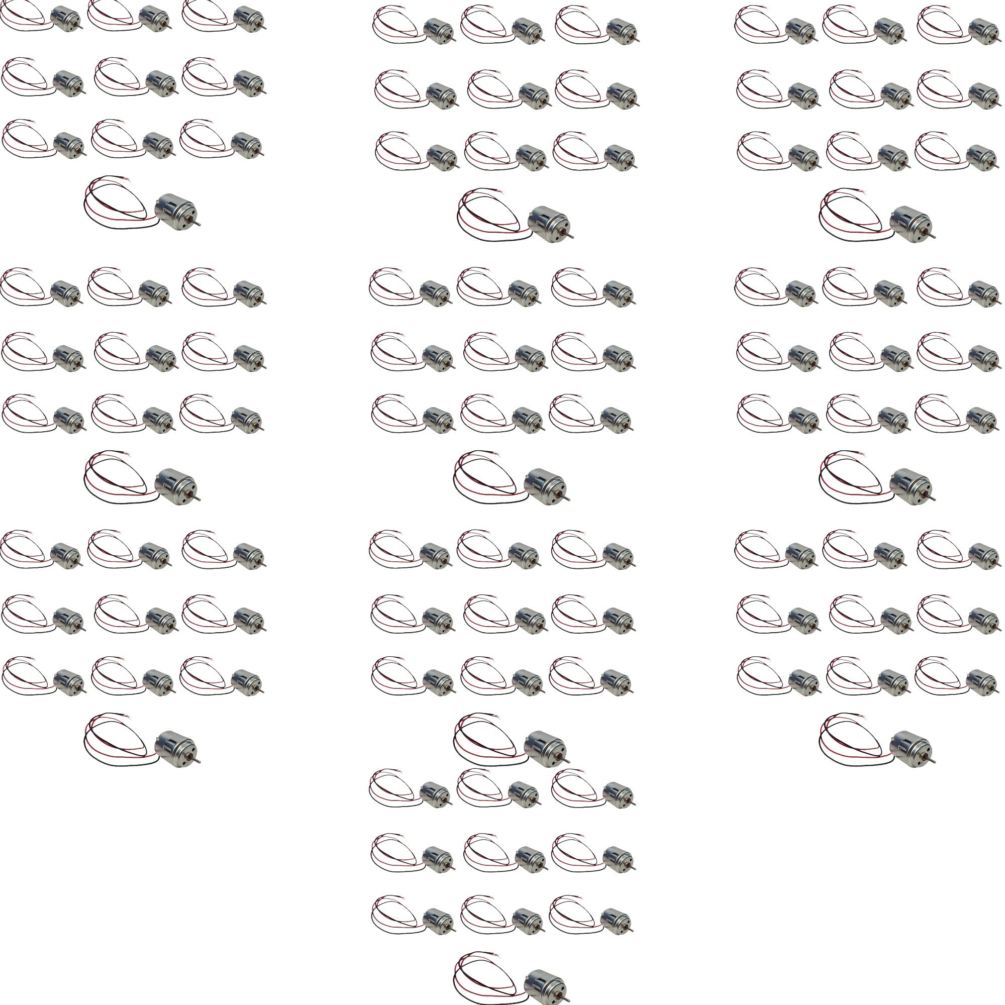 Motor DC 1.5 - 3 volts. Case of 100.