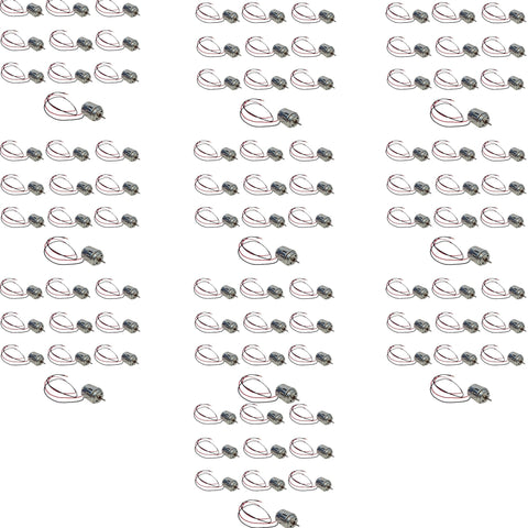 DC Motor 1.5 - 3 volts. Case of 100.