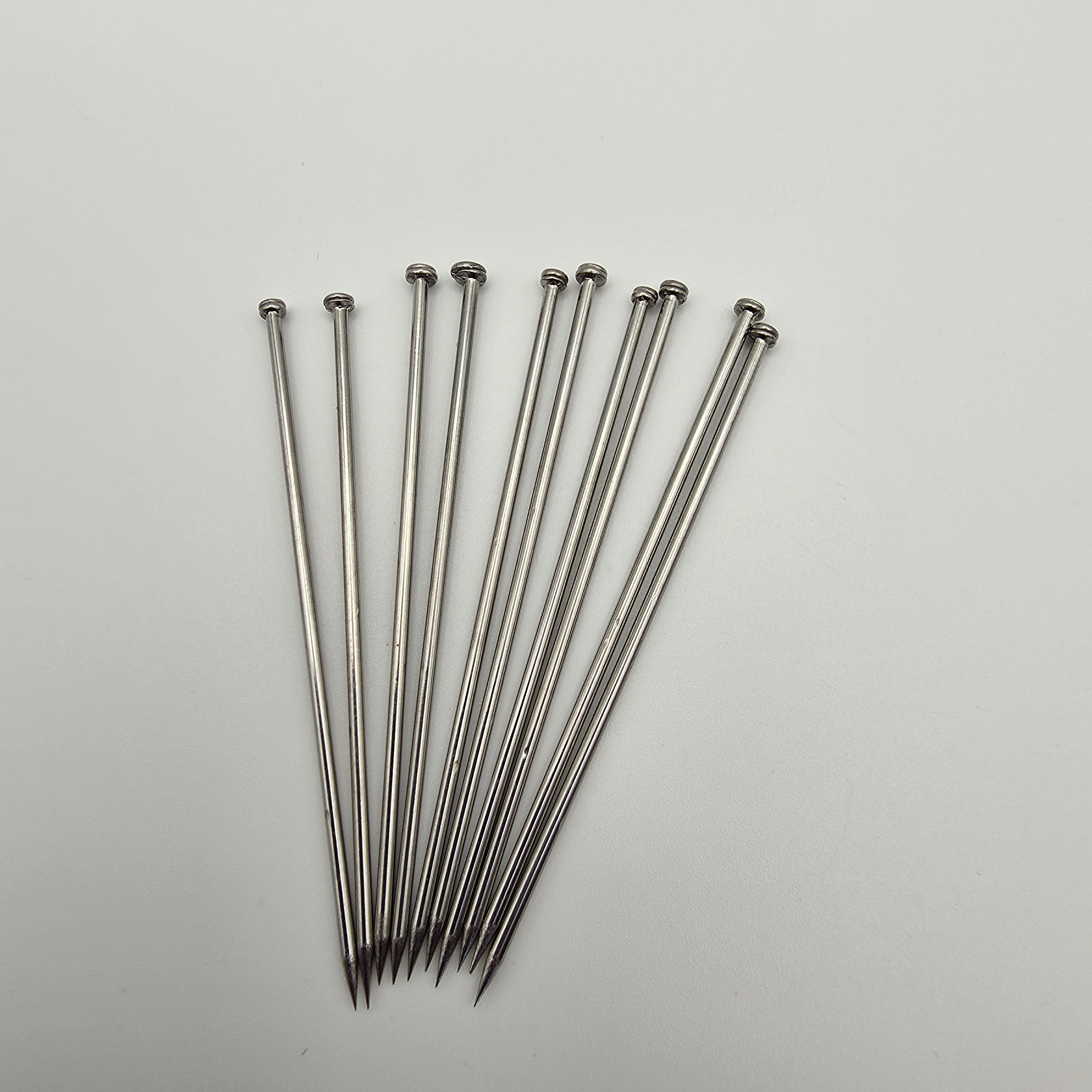 Dissecting Pins, Nickel-Plated Steel, Straight, 2 in., Pack of 10