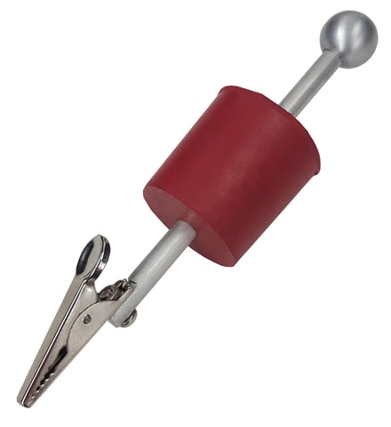 Electroscope Rod Assembly. Fits an Erlenmeyer Flask 250ml. Pack of 3.