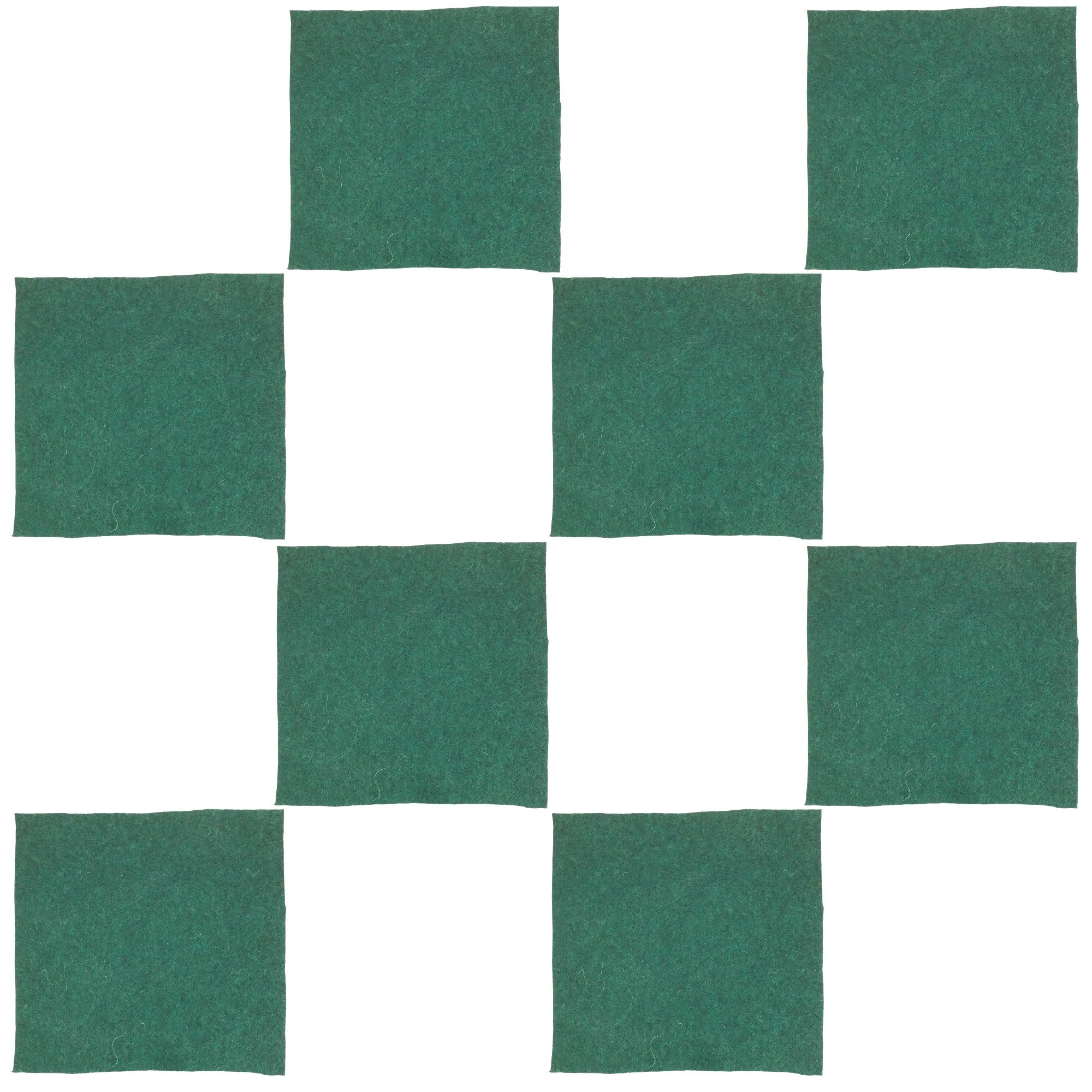 Wool Friction Pad, Size 6 x 6 inches.  Pack of 8. Used in PEER Physics CMW Kit.