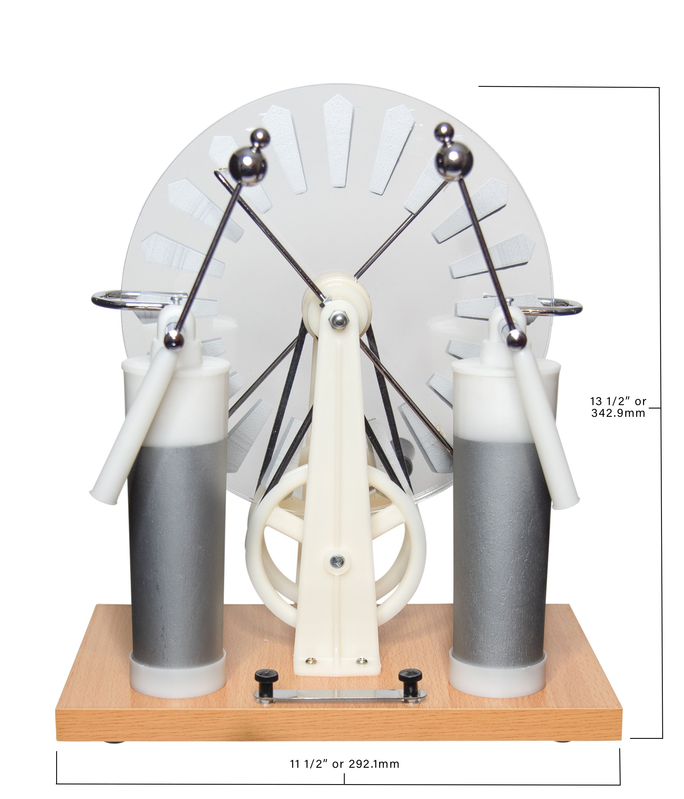 Wimhurst Machine an Electrostatic Demonstration for Education. Case of 4.