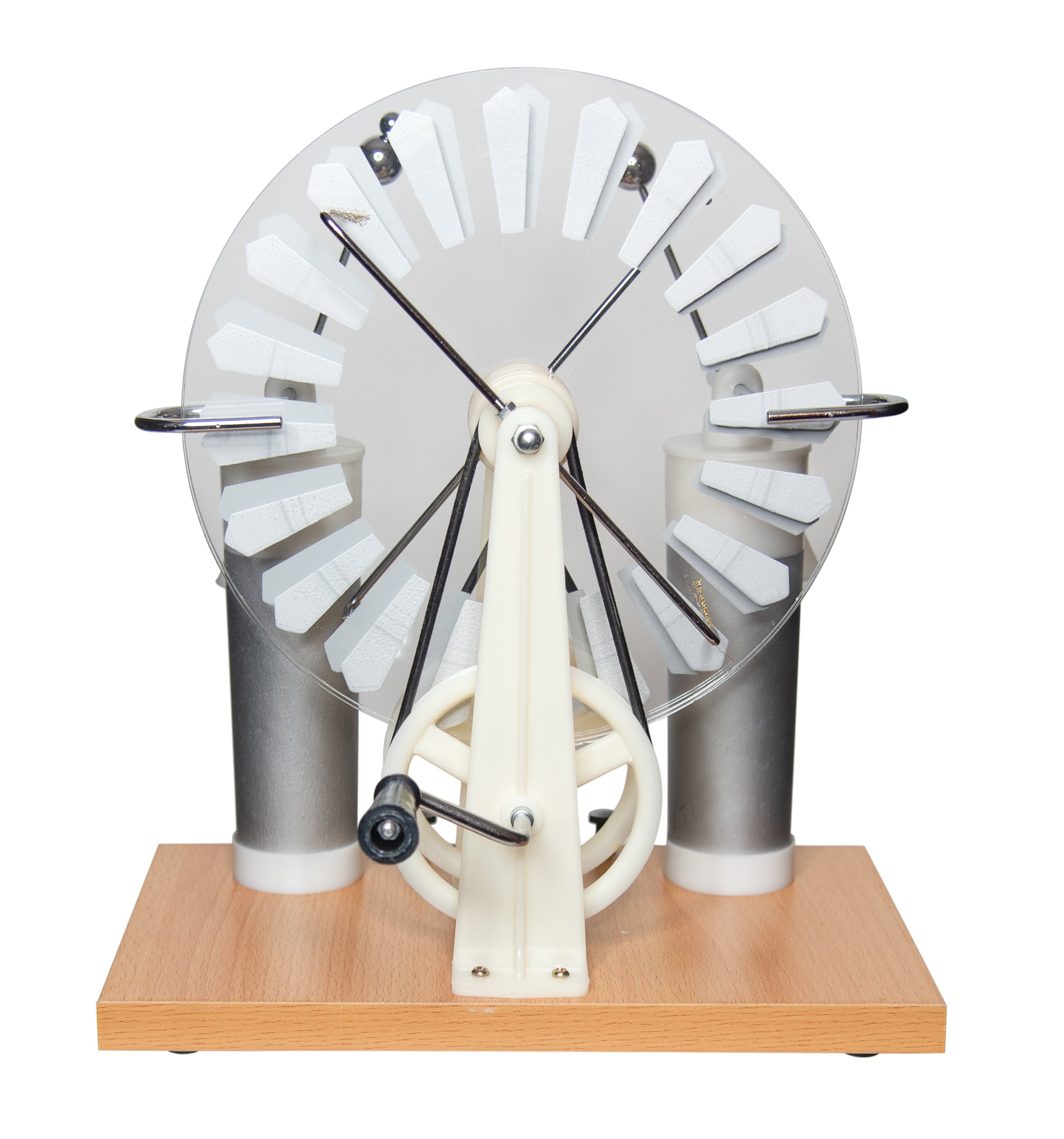 Wimhurst Machine an Electrostatic Demonstration for Education. Case of 4.