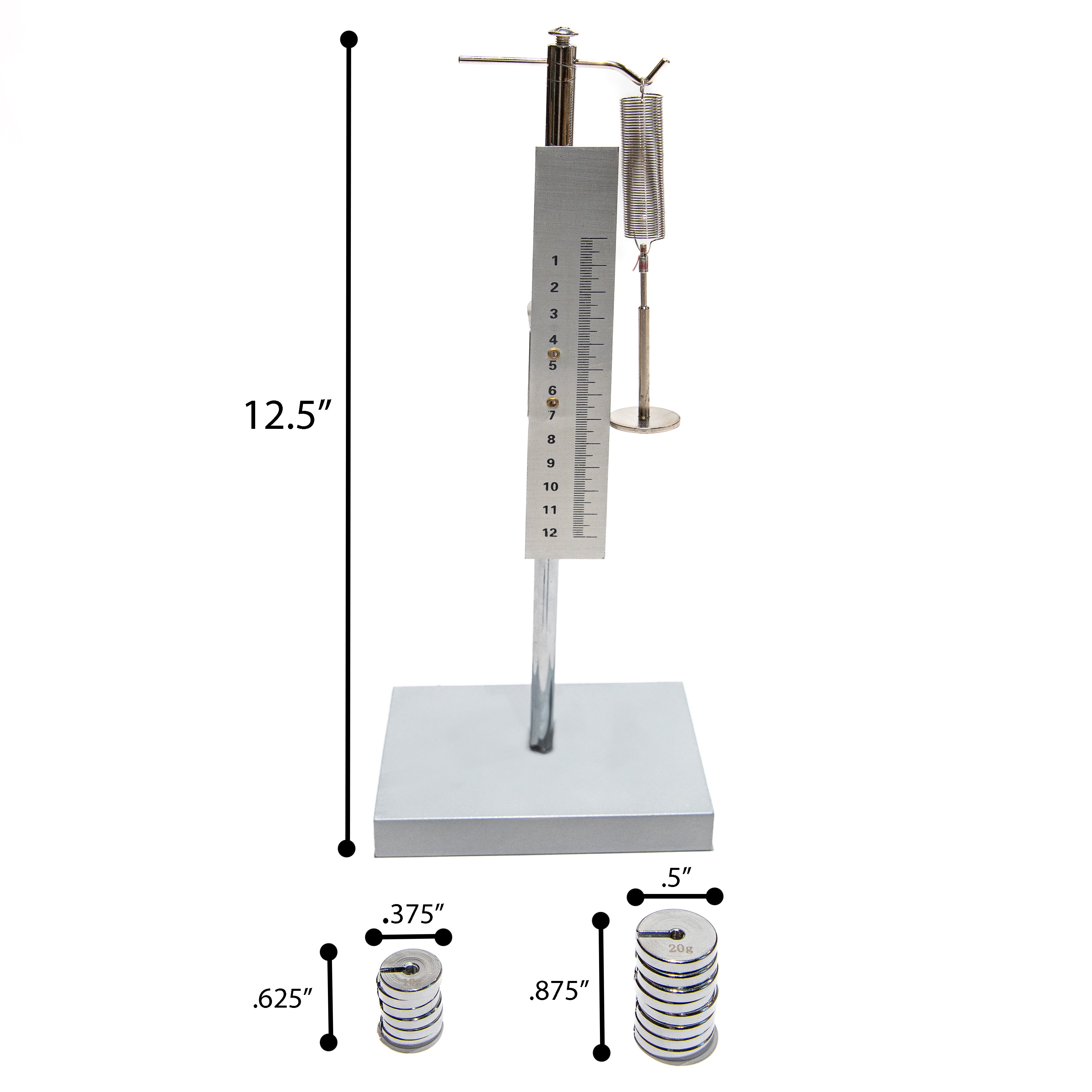 Hooke's Law Apparatus Deluxe for Science Education in the Classroom