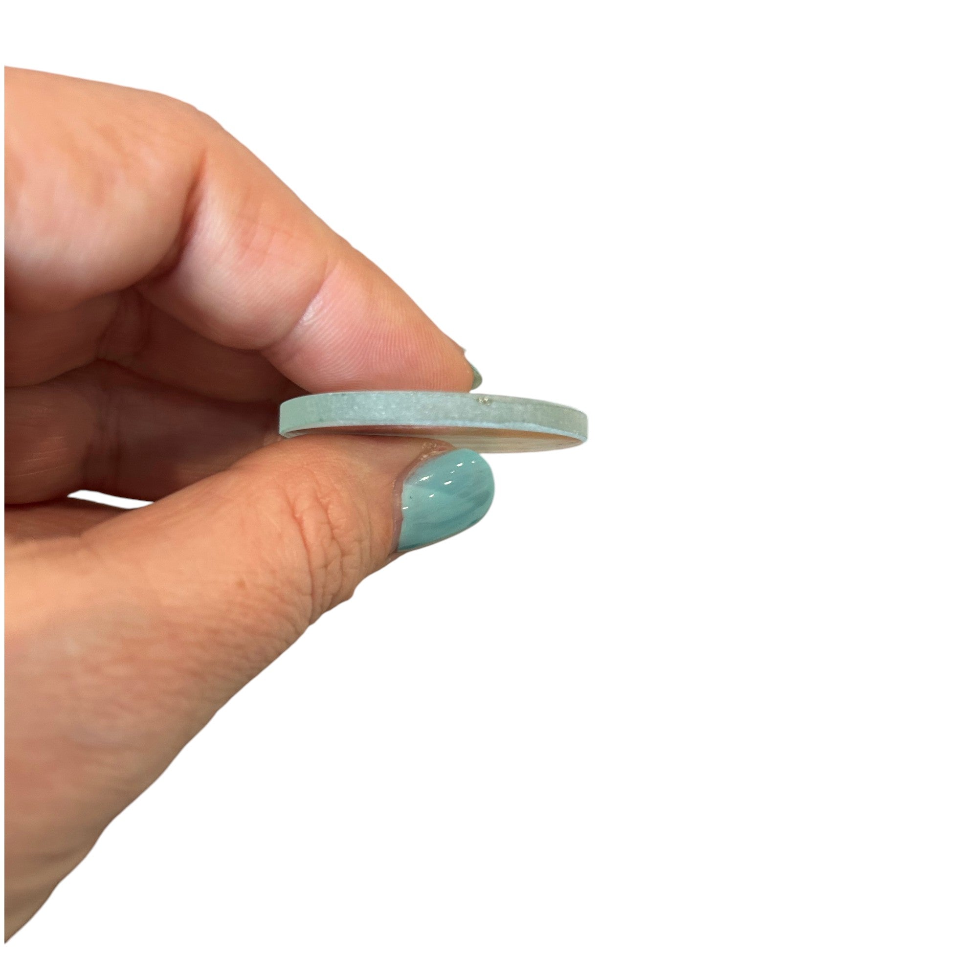 Lens Double-Concave Glass Lens, 38mm Diameter, 30cm Focal Length.