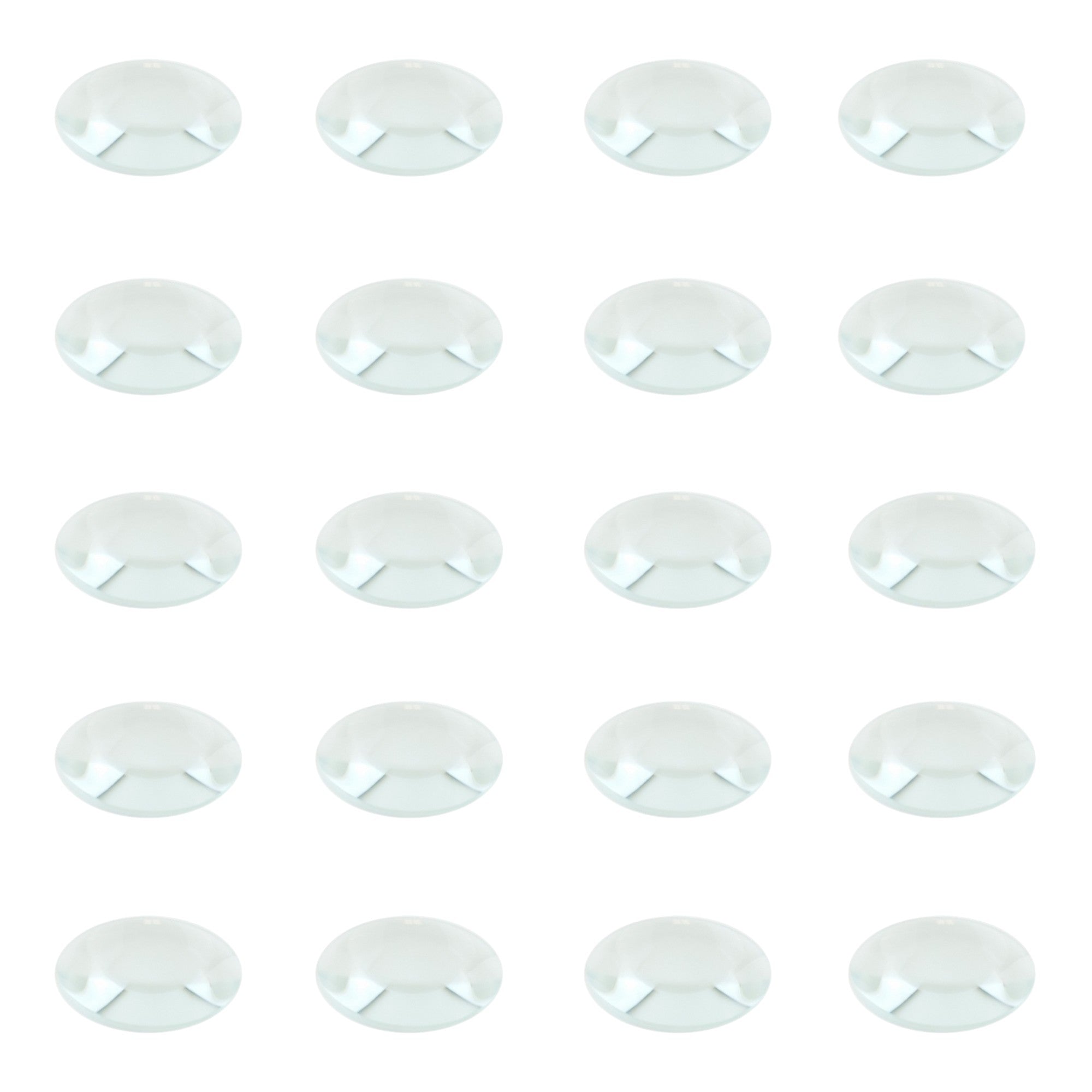 Lens Double-Concave Glass Lens, 50mm Diameter, 5cm Focal Length, Pack of 20 .
