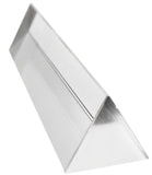 Prism Glass Equilateral, 150mm Length x 25mm face. Pack of 10.