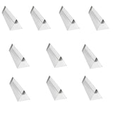 Prism Glass Equilateral, 150mm Length x 25mm face. Pack of 10.