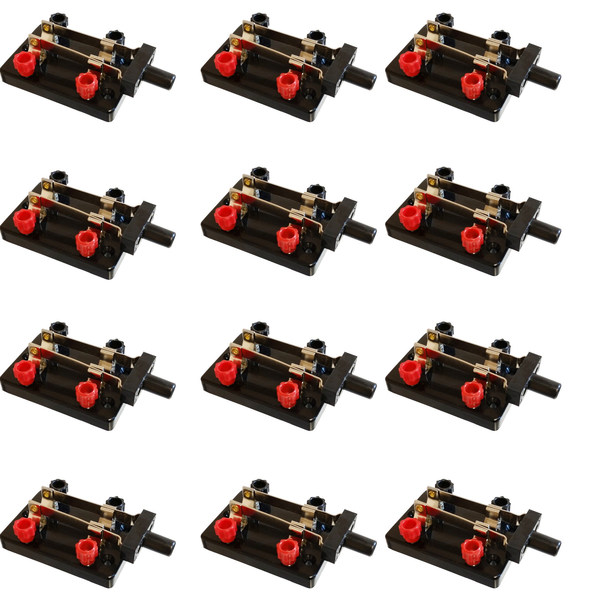 Circuit Switch, Double Pole, Single Throw. Pack of 12.