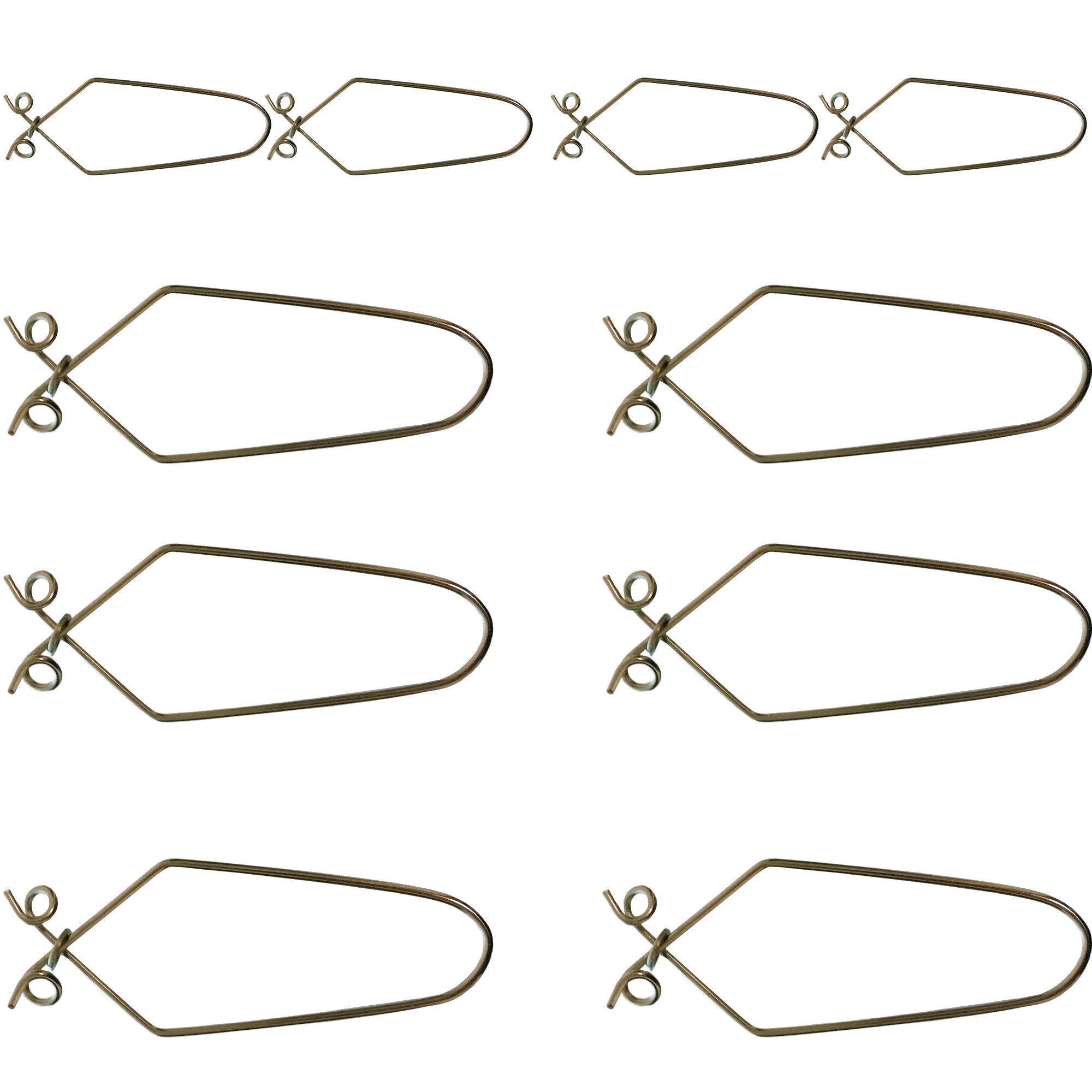 Clamp, Microscope Slide, Spring Steel, Pack of 10