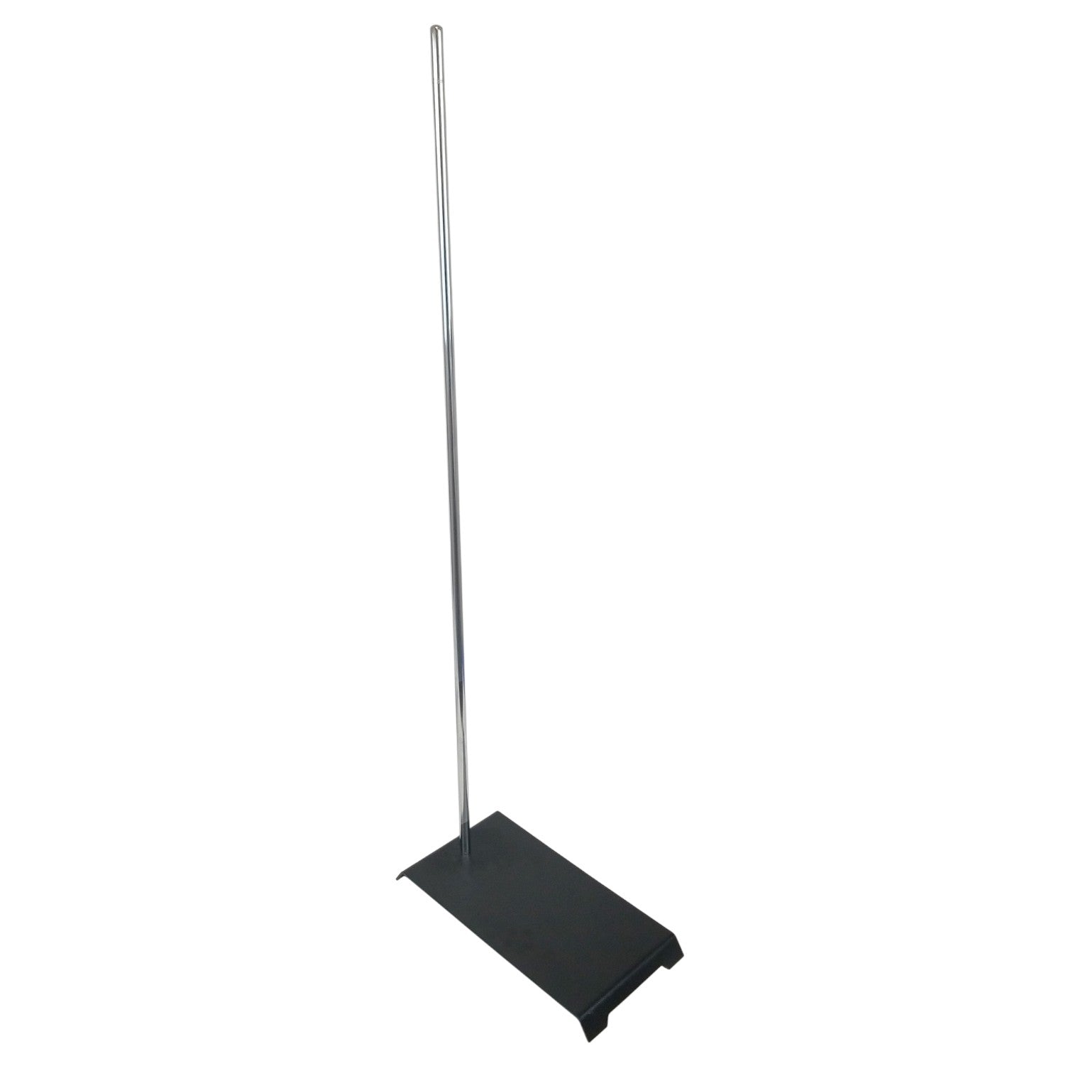 Support Stand with a 5" by 8" Stamped Steel Base and a 20" by 3/8" Rod