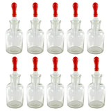 Bottle, Dropping with Ground Glass Pipette 60ml Capacity. Pack 10.