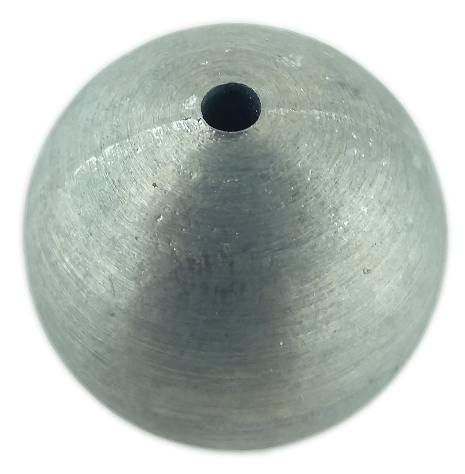 Physics Ball , Zinc , 25mm (1 in.), Drilled by Go Science Crazy