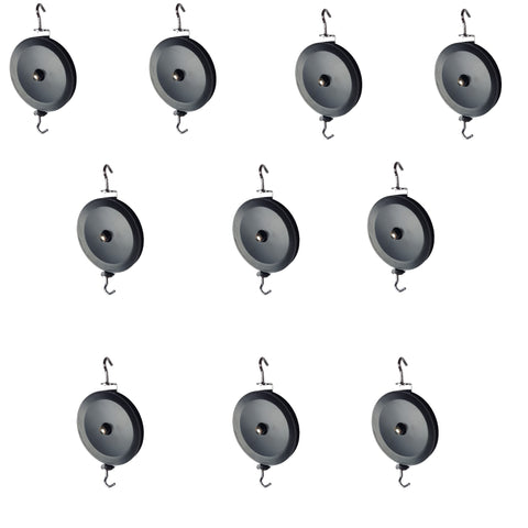 Large Double Plastic Pulley, Pack of 10 by Go Science Crazy