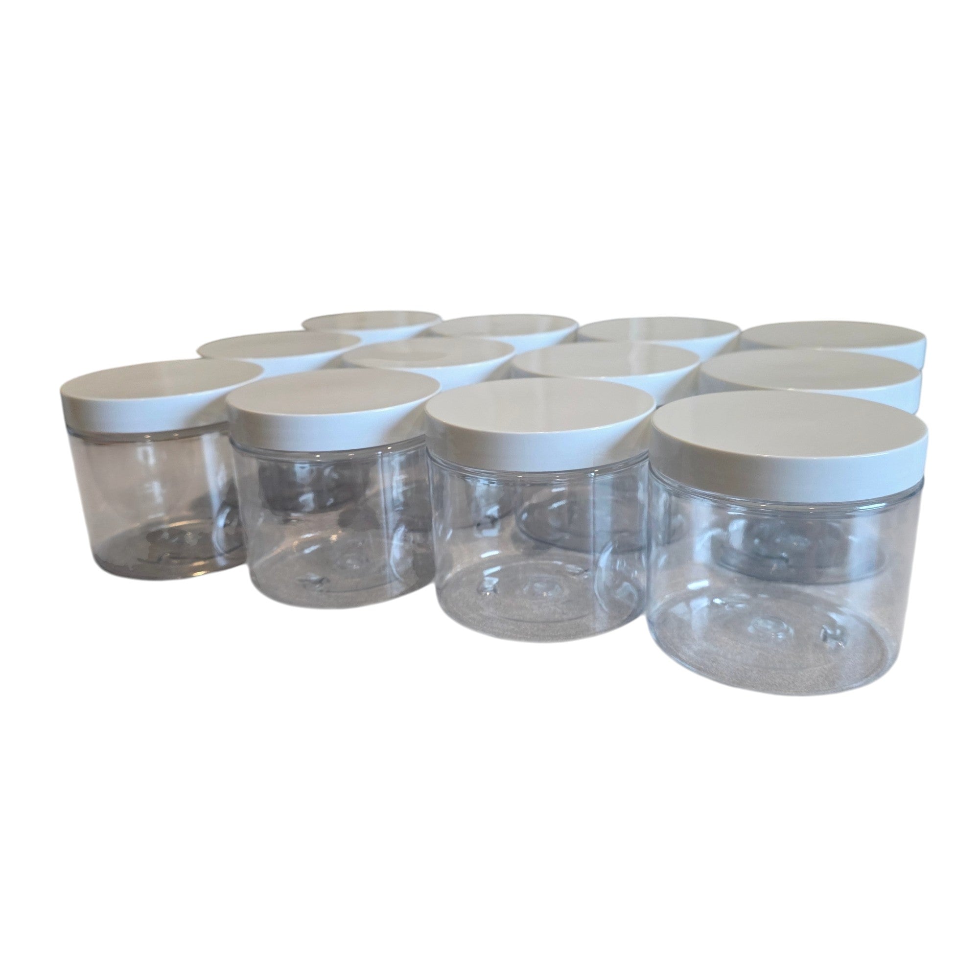 Specimen Jar, Polystyrene, 16oz, 89/400, Foam-Lined Cap, Pack of 12