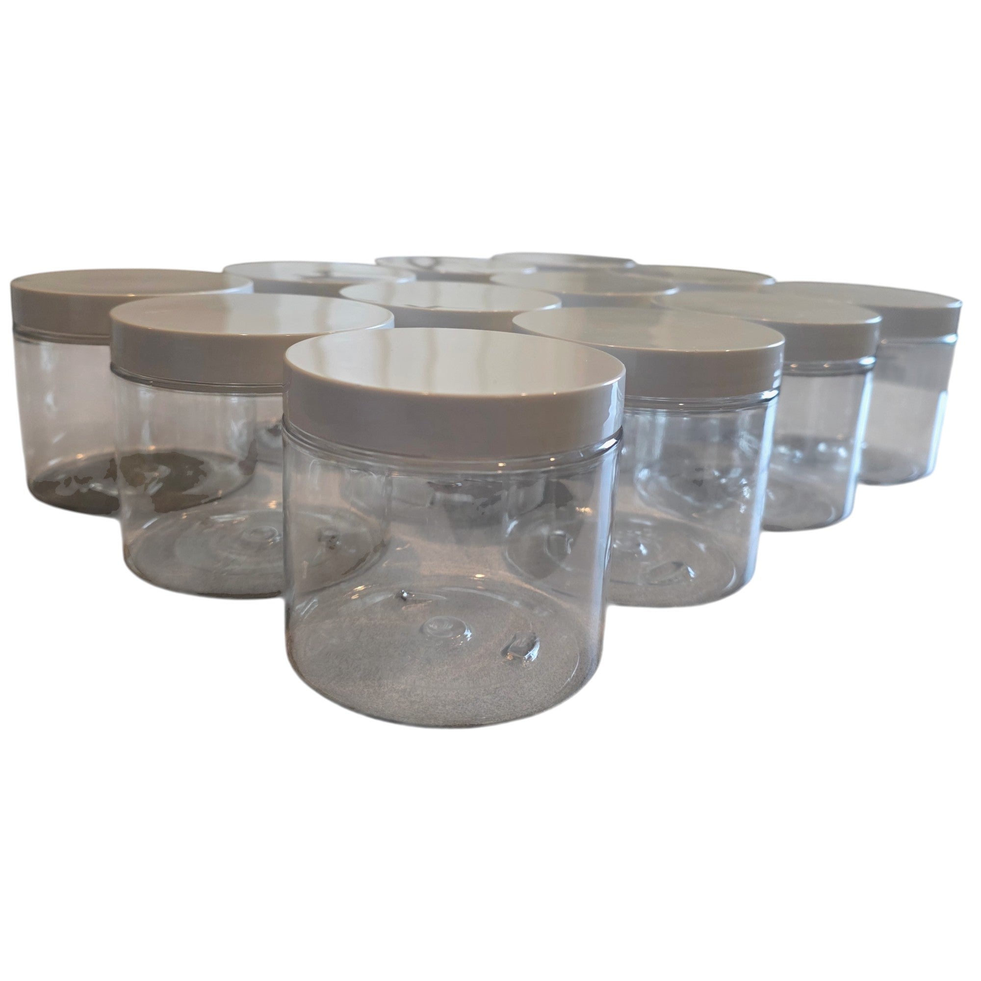 Specimen Jar, Polystyrene, 16oz, 89/400, Foam-Lined Cap, Pack of 12