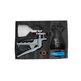 Filtering Flask, Vacuum Pump Kit Deluxe. With Foam Lined Storage Box.