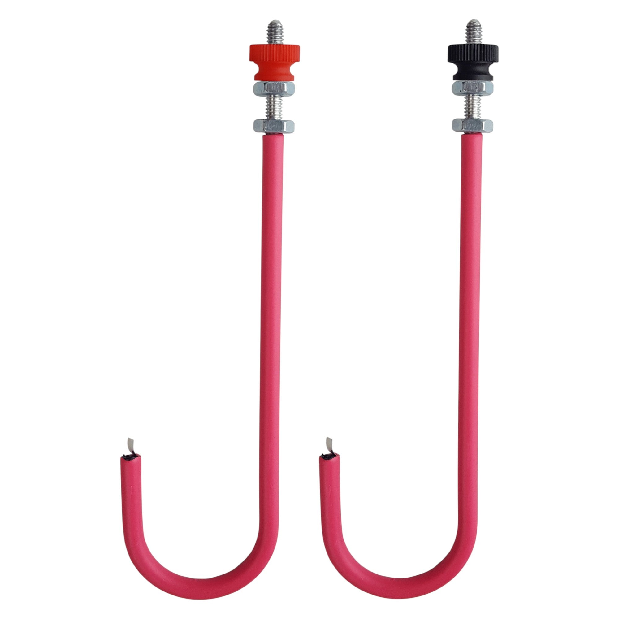 Electrolysis J-Hook Electrode Set – Aluminum with Platinum Tip, Fits Brownlee Apparatus