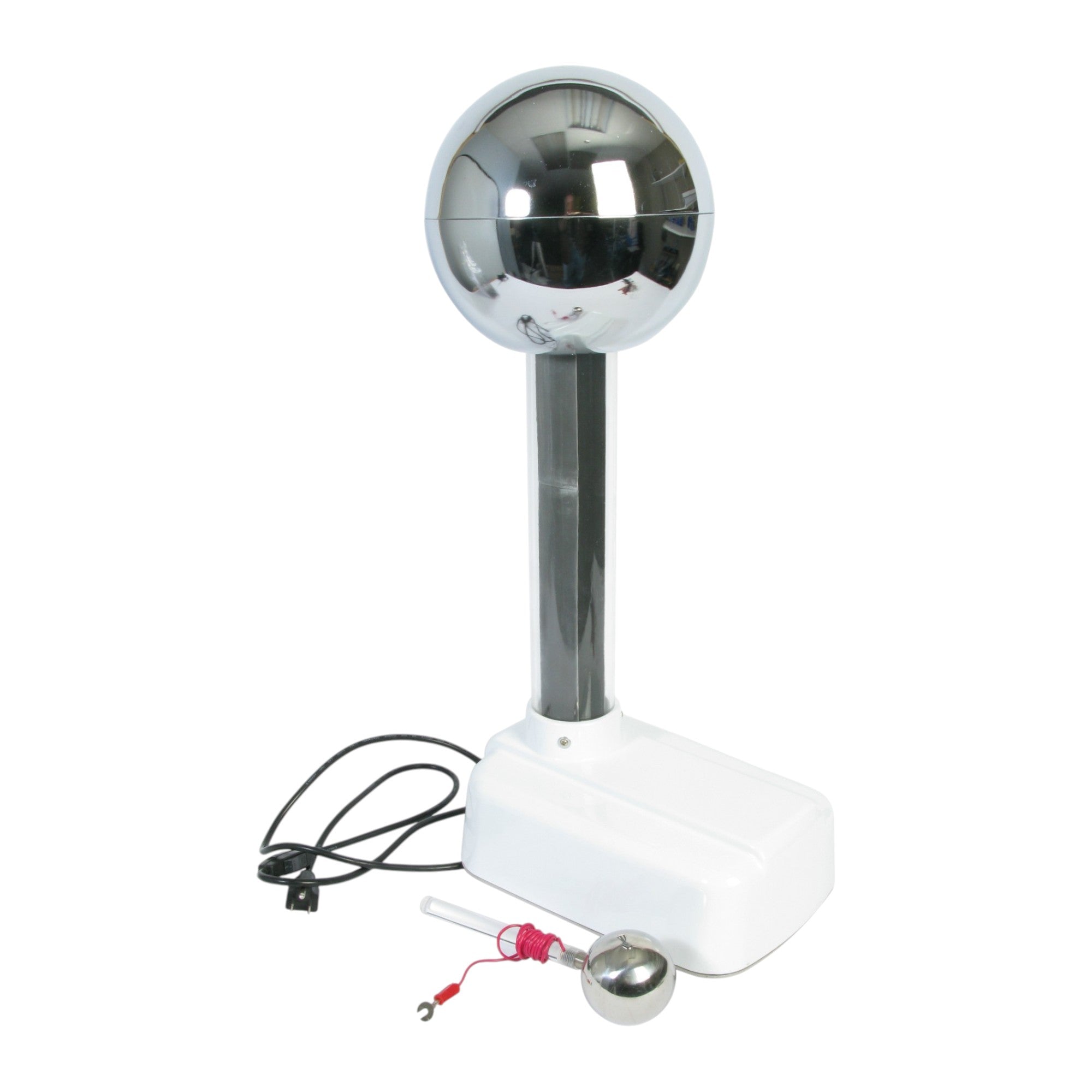 Van de Graaff Generator & Neon Wand Kit – High Voltage Static Electricity & Gas Ionization Demo – STEM Physics Education Set