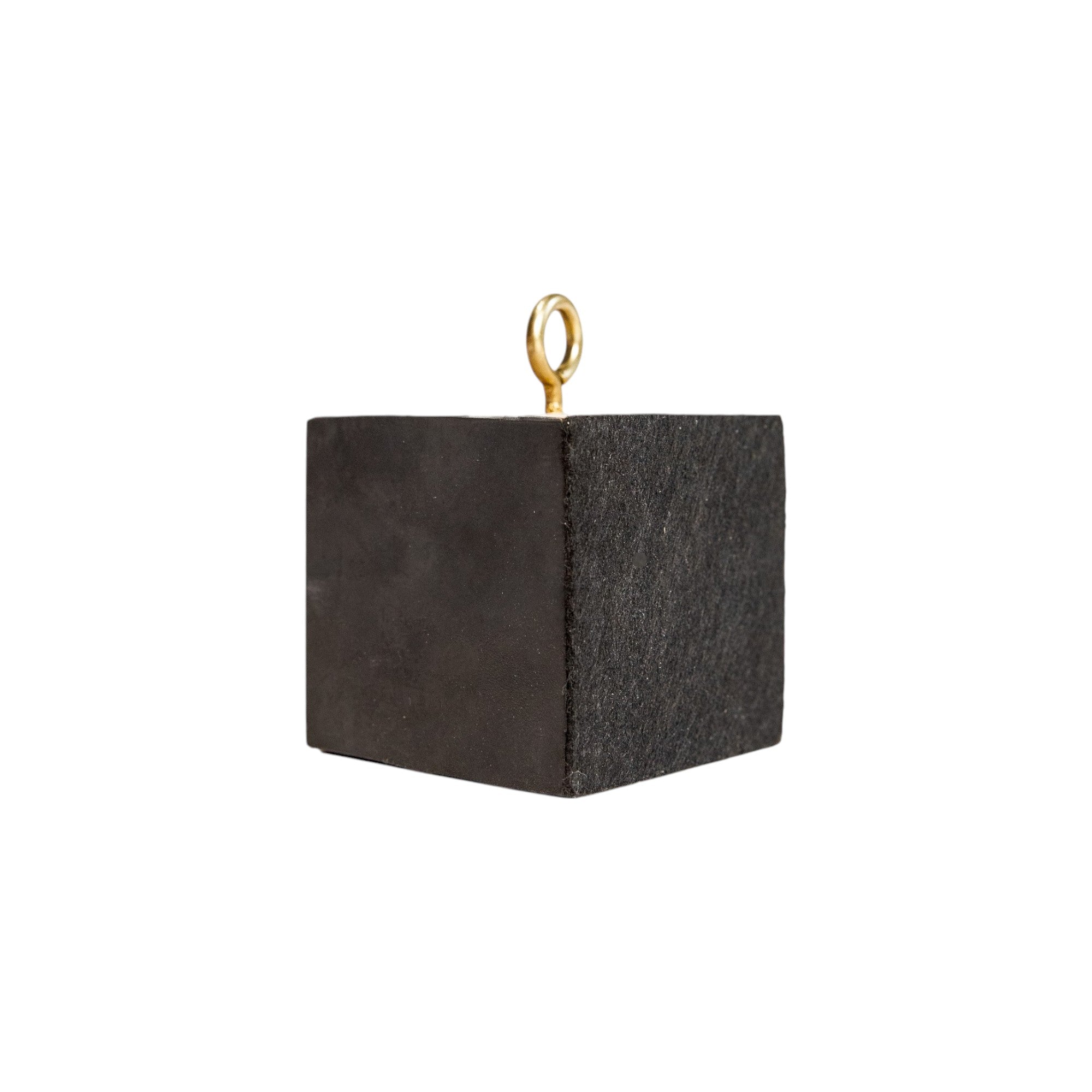 Friction Block Wood 5cm square with hook, with four different materials